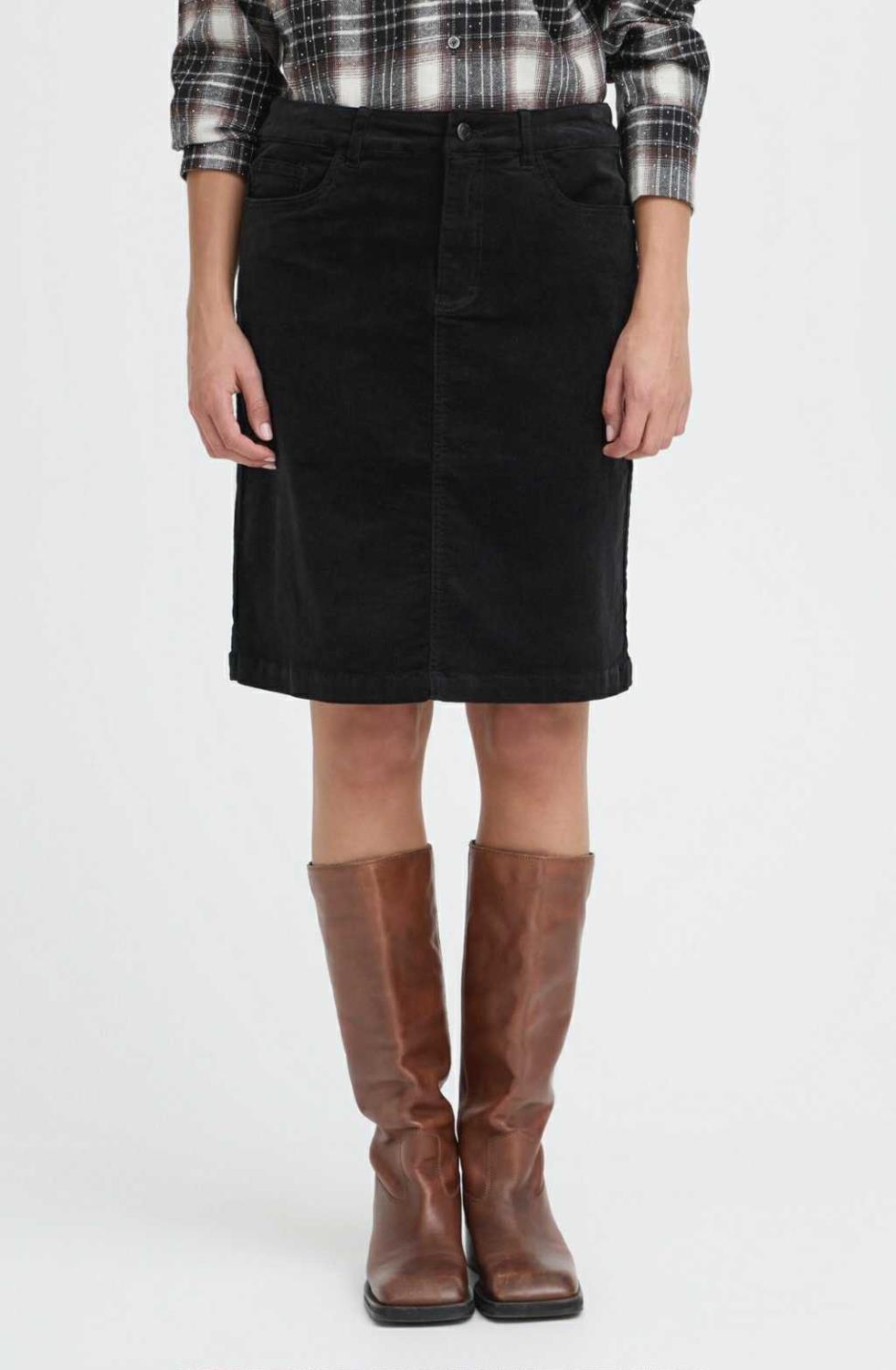 PZSally Skirt Black Beaty