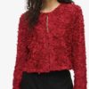 Virosie L/S Cardigan Jester Red