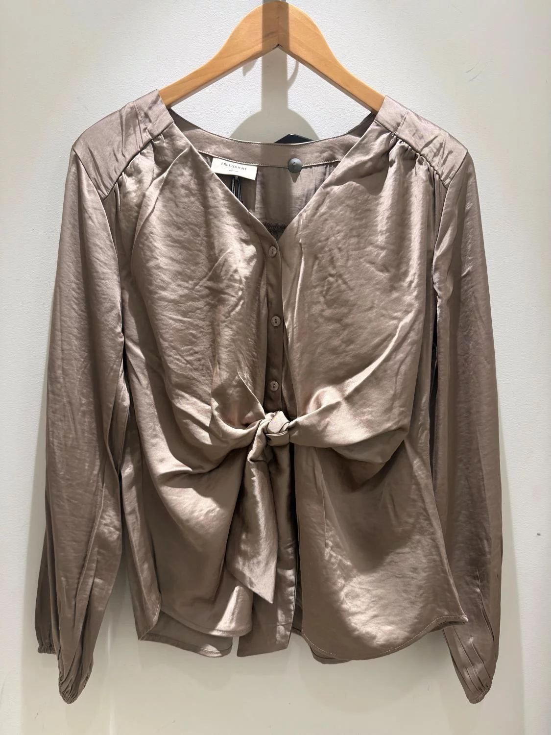 FQDove-Blouse - Desert Taupe