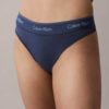 Calvin Klein Thong - Dark Denim