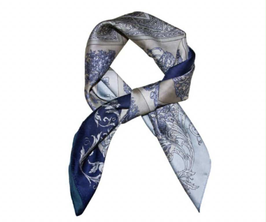 Intex Skjerf 799175 70x70 - Paisley Blå