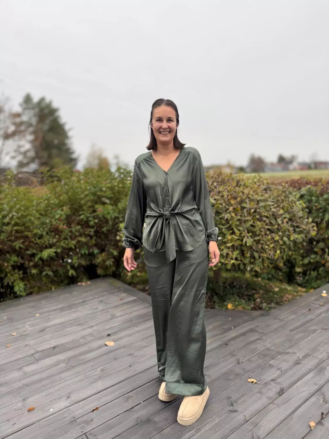 FQDove-Pants - Kombu Green