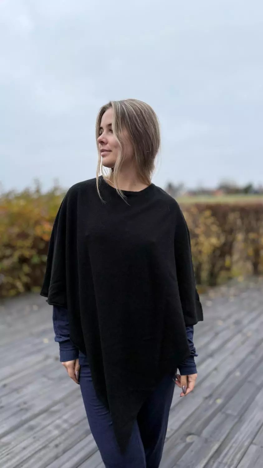 TiF Tiffy Pulse TT poncho - Black