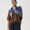 FelisiaPW Scarf - Blue Leaf