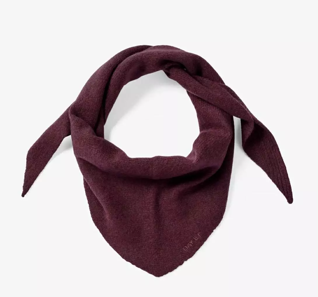 Day Merino Knit Tri Scarf