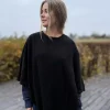 TiF Tiffy Pulse TT poncho - Black
