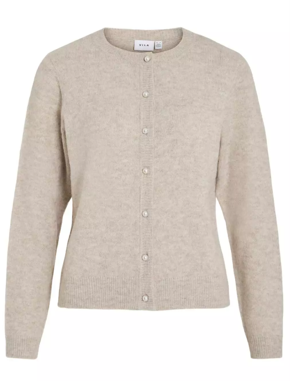 Visalsa L/S O-Neck Knit Cardigan