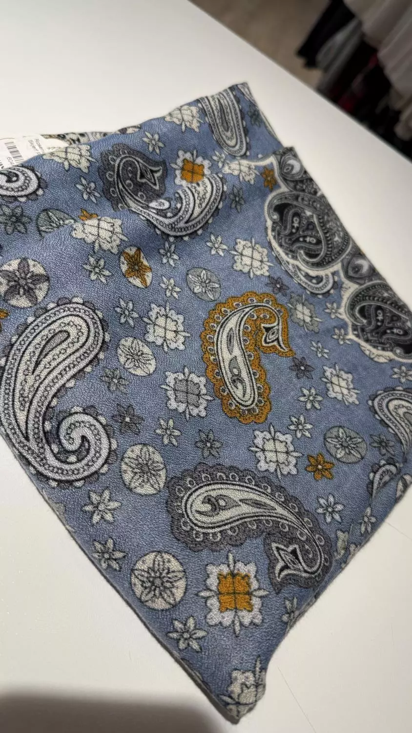 Rosenvinge 888746 Skjerf Paisley -Blå