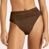 Seafolly Collective Bikinitruse - Dark Chocolate