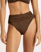 Seafolly Collective Bikinitruse - Dark Chocolate
