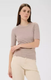 DagnaIW Melange T-Shirt - Chateau Gray