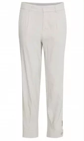 PZLUCA HW PANT ANK LENGTH TAP - Sandshell melange