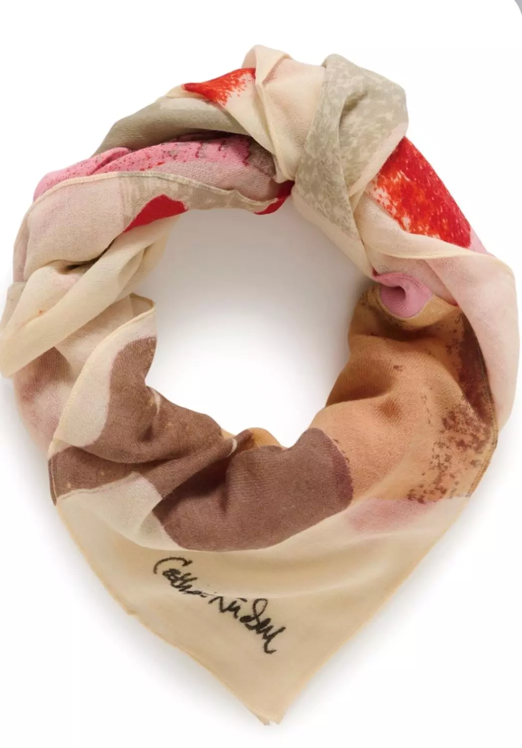 FelisiaPW SC - Poppy Red Leaf Print