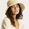 Seafolly Packable Raffia Bucket Hat