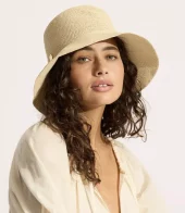 Seafolly Packable Raffia Bucket Hat