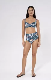 PE Fleur Media Top - Lagoon