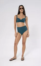 PE Rib Chara Bottom - Lagoon