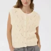 SLRava Nanna Vest - Whisper White