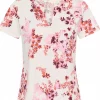GesinasPW T-Shirt - Pink Shadow flower print