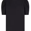 FQFenja -puff t-shirt - Black