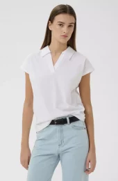 PfiaIW Polo T-Shirt - Pure White