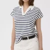 PfiaIW Polo T-Shirt - Maritime Slim Stripe