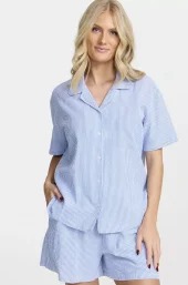Damella 79910 Pyjamas - Blue Stripe