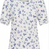 BrizettePW TS - Blue Bouquet Print