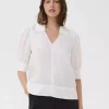 ElinorIW Edith Blouse - Pure White