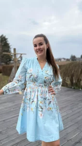 Vizanila Gil L/S Short dress