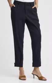 PZLUCA HW PANT ANK LENGTH TAP - Dark Sapphire