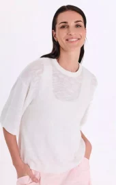 FQVICKI- Pullover - Brilliant White