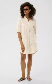 BerritPW Dress - Neutral Stripe