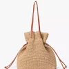 Day Natural Straw Shoulder