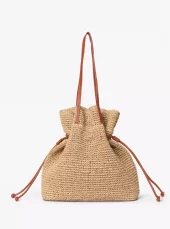 Day Natural Straw Shoulder