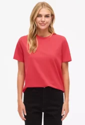 Vinora S/S t-shirt - Hibiscus