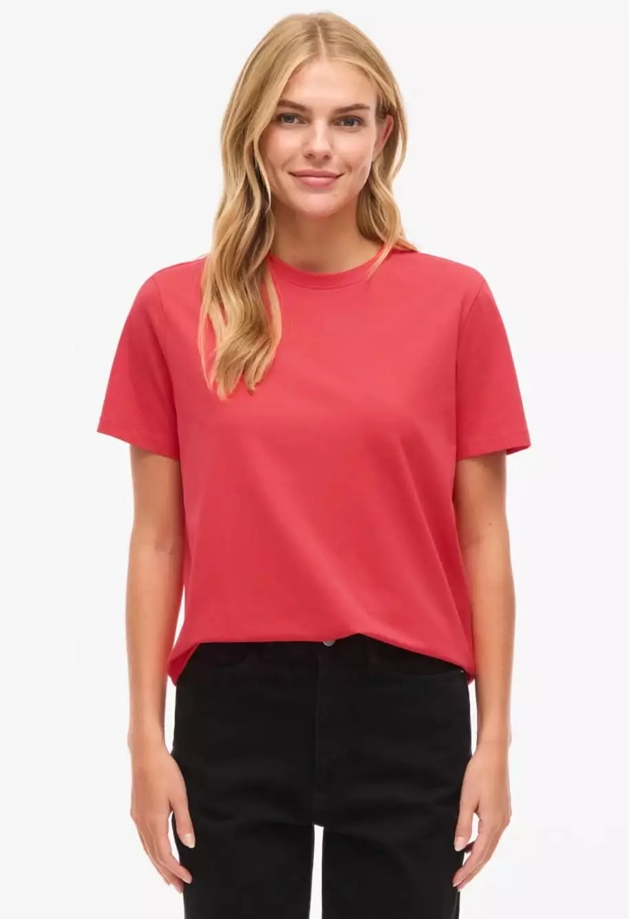 Vinora S/S t-shirt - Hibiscus