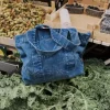 Day Washed Denim Cross Body - Medium Blue
