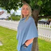 Intex/Skandia Poncho - Light Blue