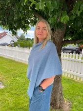 Intex/Skandia Poncho - Light Blue