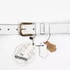 Rosenvinge 893502 Skinnbelte med oval spenne