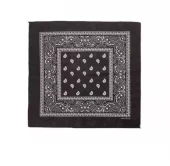 Intex/Skandia 115509 Bomull Skjerf - Black