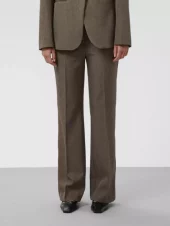 SLLILU CORINNE PANTS - Walnut Melange