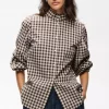 HAIMAIW HIGH NECK SHIRT