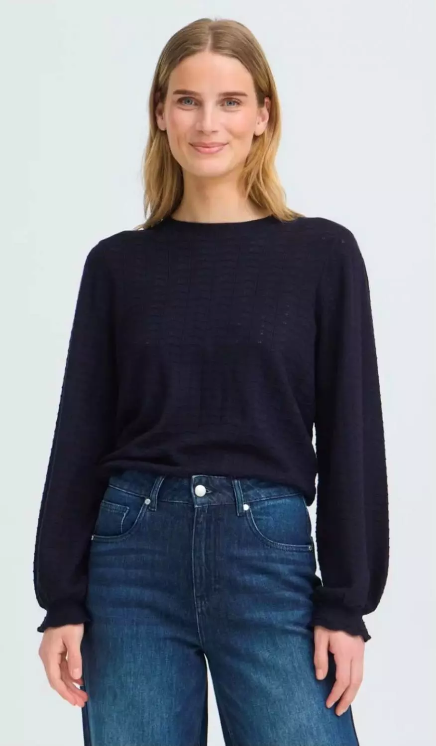 PZSARA PULLOVER - Dark Sapphire