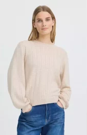 PZSARA  PULLOVER - Birch