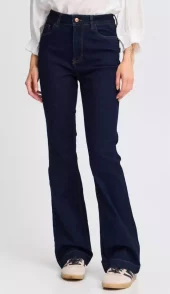 PZBECCA UHW Bootcut Leg - Un - Washed