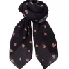 BCCLAUDINE MINI SCARF - Black