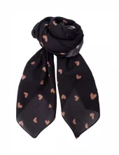 BCCLAUDINE MINI SCARF - Black