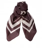 BCDECOR SILK SCARF - Coffee